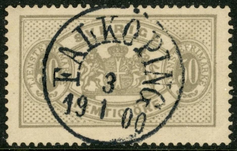 Tj23. FALKÖPING 3.1.1900. Felfritt praktex!