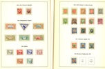 Island + Danska Västindien. Samling klassiskt till år 2000 i EW Larsson-album resp Schaubek. Båda länderna med många bättre märken och serier, blandat stämplat och ostämplat. Se många bildexempel....