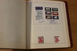 Tyskland. Två tjocka album med olika epoker mest 1900-tal med både Reich, zoner och efterkrigstid BRD/Berlin/DDR. Något restbetonat men fortfarande mycket material!