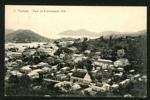 Vykort sänt till NORGE, stpl ST.THOMAS 30.8.1907. Vackert kort, ovanlig destination!