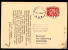 F235A. 1.11.32. På kort Uno Söderberg skickat till sig själv, text på tyska. Fläckar.