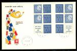 HA11. MALMÖ 1 10.12.62. Kpl med textruta, fördelat på två FDC. Stor raritet! F 7500 kr