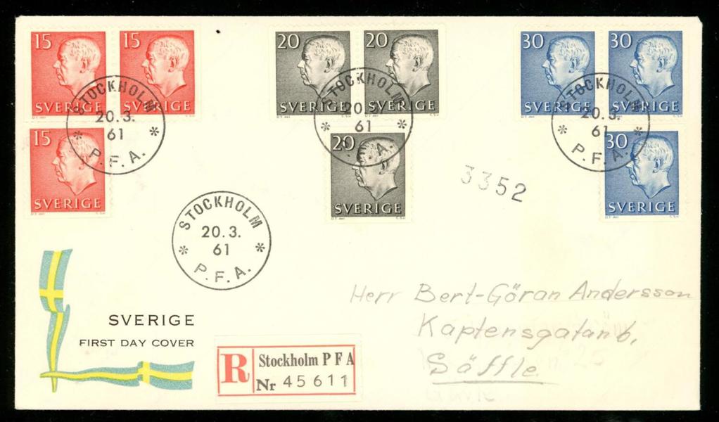 F418 m.fl. 20.3.61. Gyllenspetz V4