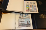 Exceptionell samling x/xx 1855-2022 i hela 8 eleganta SAFE-album med fickor.