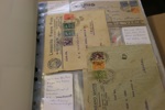 Brasilien. Två pärmar varav den ena med spännande samling luftpostbrev 1930-tal med olika bolag som VARIG, CONDOR, CGA, VASP et.c. Den andra pärmen mer blandat; stpl samling med lite klassiskt, en...