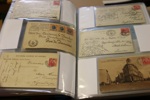 Brasilien. Två pärmar varav den ena med spännande samling luftpostbrev 1930-tal med olika bolag som VARIG, CONDOR, CGA, VASP et.c. Den andra pärmen mer blandat; stpl samling med lite klassiskt, en...