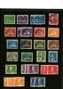 Samling 1856-1981 på visirblad med fräscht ex svart lokal, mkt vapen, ringtyp m.m. Även bättre 1900-tal som en del från 1924 års utgåvor.