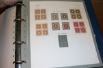 Samling x/xx 1891-1976 i tre album med fickor (sidor från 1855)