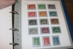 Samling x/xx 1891-1976 i tre album med fickor (sidor från 1855)