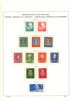 Tyskland/Bund. Postfrisk samling 1949-1980 i Schaubekalbum med fickor