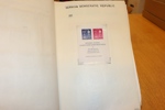 Tyskland/DDR. Samling till synes xx i hemgjort album med fickor 1949-66. 