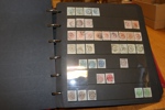 Omfattande samling 1851-2009 i två tjocka visiralbum, inkl mindre avsnitt Slesvig, DVI och Grönland.