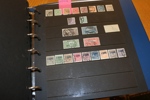 Omfattande samling 1851-2009 i två tjocka visiralbum, inkl mindre avsnitt Slesvig, DVI och Grönland.