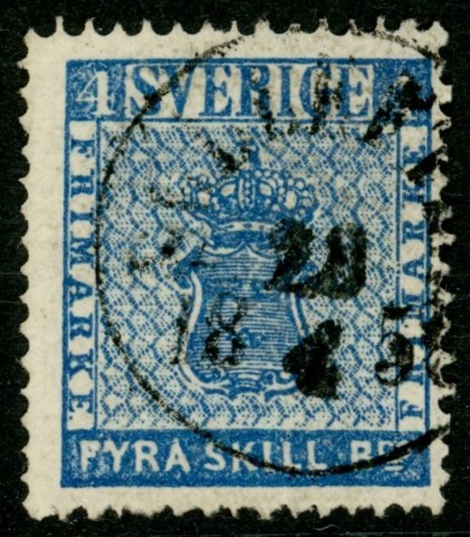 F2m. SOLLEFTEÅ 28.4.1858. Fräscht ex.