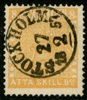 F4f. STOCKHOLM 27.2.1857. Felfritt ex med hel stämpel. Attest OBE "Mycket vackert, rent och fräscht. Mycket gott exemplar."