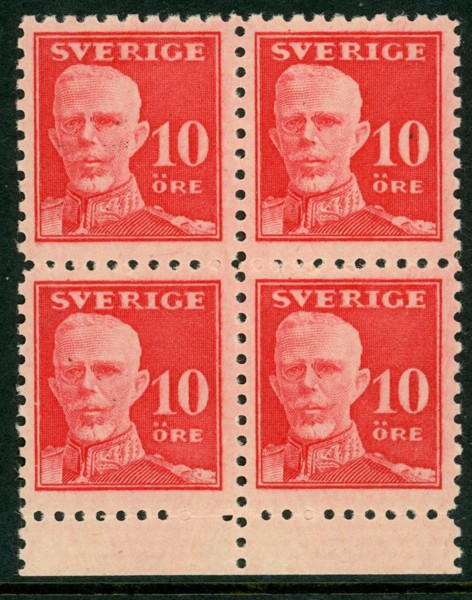 F149C. Postfriskt 4-block. F 1200 kr