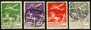 F213-16. Stpl serie utom 1 kr. Ktt på 10 öre.