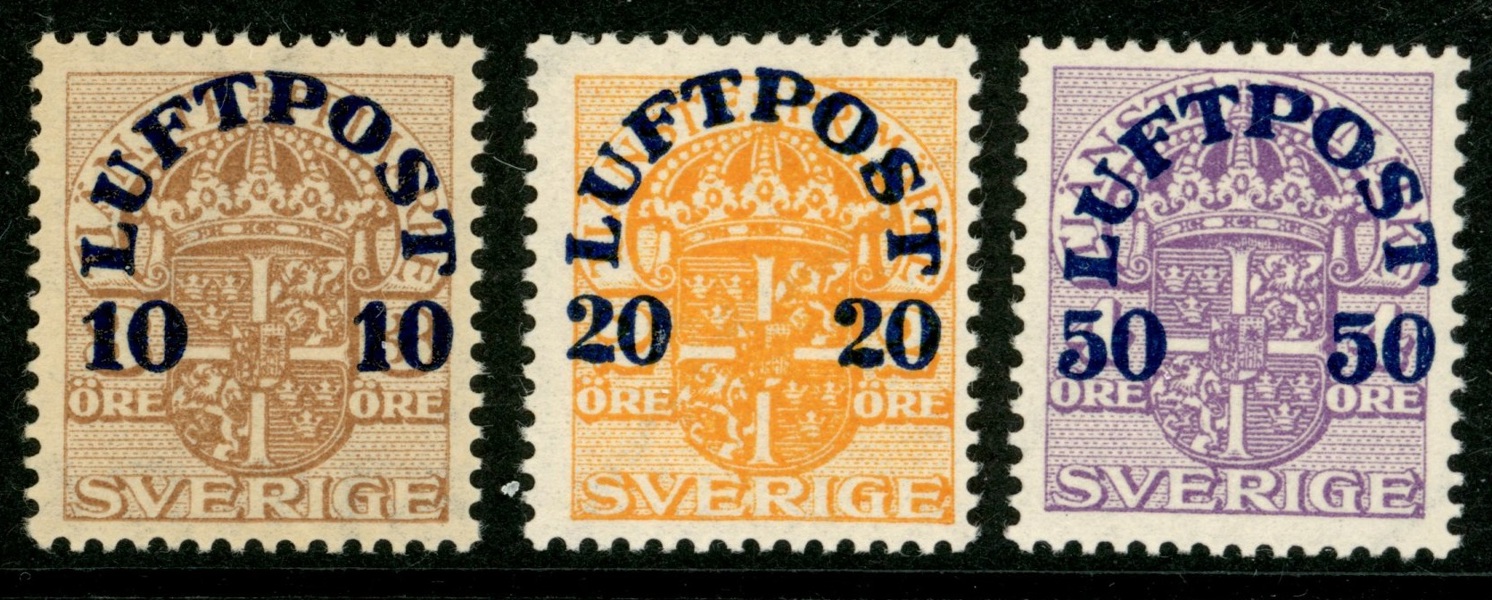 F136-38. Postfrisk serie. F 500 kr