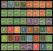 Bandmärken. Postfrisk, fräsch lot inkl flera praktex. Många olika vm t.ex. F144Ca, 144Ccx, 144Ccxz och 144Cbz. F ca 24000 kr