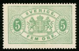 Tj3. Ostämplat ex, liten tunn punkt. F 1100 kr