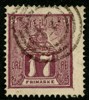 F15. Fräscht ex (vikt hörntand) med dansk stpl "24" (Helsingör). F 1300 kr