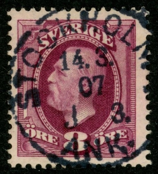 F53. STOCKHOLM X 14.3.1907. Praktex!