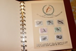 Olympiad. Samling 1896-1964 i tre vackert monterade hemgjorda album.