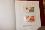 Olympiad. Samling 1896-1964 i tre vackert monterade hemgjorda album.