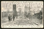 "The great earthquake and fire, San Francisco 1906". Lite naggat runtom. Sänt till Sv -06