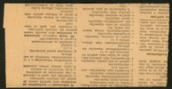 Tidningsurklipp sänt från "Latvian DP Camp" i Detmold, Tyskland till Sverige 1948. Stpl DETMOLD 20.3.48.