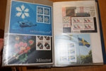 Souvenirark. Pärm med nästan enbart olika, fram till 2022, bl.a. Garbo med cyls+kn. Nom 4300 kr