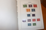Samling x/xx mest ostämplat i fint Leuchtturmalbum med fickor 1855-1969.