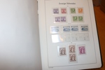 Samling x/xx mest ostämplat i fint Leuchtturmalbum med fickor 1855-1969.