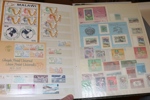 UPU 1949. Samling x/xx i hemgjort album, verkar helt komplett förutom Turkestan. 