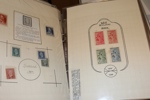 UPU 1949. Samling x/xx i hemgjort album, verkar helt komplett förutom Turkestan. 