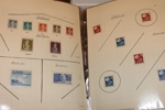 UPU 1949. Samling x/xx i hemgjort album, verkar helt komplett förutom Turkestan. 