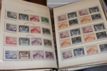 UPU 1949. Samling x/xx i hemgjort album, verkar helt komplett förutom Turkestan. 