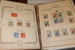 UPU 1949. Samling x/xx i hemgjort album, verkar helt komplett förutom Turkestan. 