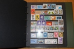 FN. Postfrisk komplett samling 1951-1985 (inkl Block 1) i äldre album med fickor/plastblad. Även visirpärm dubbletter inkl lite stämplat.