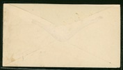 F21. WERNAMO 25.10.1875 på vackert brev till Ösmo. Kryptisk uppmaning "göm brefvet"... Bakflik saknas.