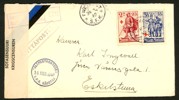 Censurbrev fr Finland sänt från soldat i svenska frivilligkåren, FÄLTPOST S.F.K. 20.3.40 och sidostpl FÄLTPOSTKONTORET S.F.K. KÅRSTAB 16 MRS 1940.