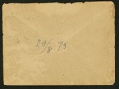 Ett lite medfaret brev med charmig frankering 20 öre stpl CIMBRISHAMN 22.8.1893. Öppnat på tre sidor.