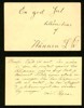 bKe9. 18.9.1897. Lot med två stycken "FDC" med olika stämplar, det ena tilläggsfrankerat till Tyskland.