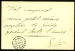 F235A (+231). Som luftpostbrev (kort) till Schweiz stpl MALMÖ 1 1.11.32 LUFTPOST. Ovanligt!