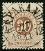 F25d2. HAPARANDA 27.11.1872. Trots flera stämplar ett trevligt ex, rent och fräscht. Sign O.P.
