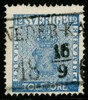 F9. NEDER-KA(LIX) 16.9.186X. Vackert och fräscht ex med 4-kantstämpel.