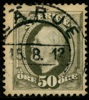 F59. LÄRJE 15.8.12. Raritet på Oscar, ej nämnt i Postal eftersom katalogen räknar Oscar som t.o.m. 1911.