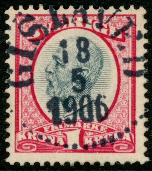 F60b. GISLAVED 18.5.1906. Sign PL