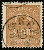 F14Aa. GEFLE 30.6.1863. Fräscht ex av typ 1, med en dubbeltand. F 5500 kr