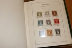 Samling 1915-2012 i två Leuchtturmalbum med fickor, där dock albumen är i delvis dåligt skick.